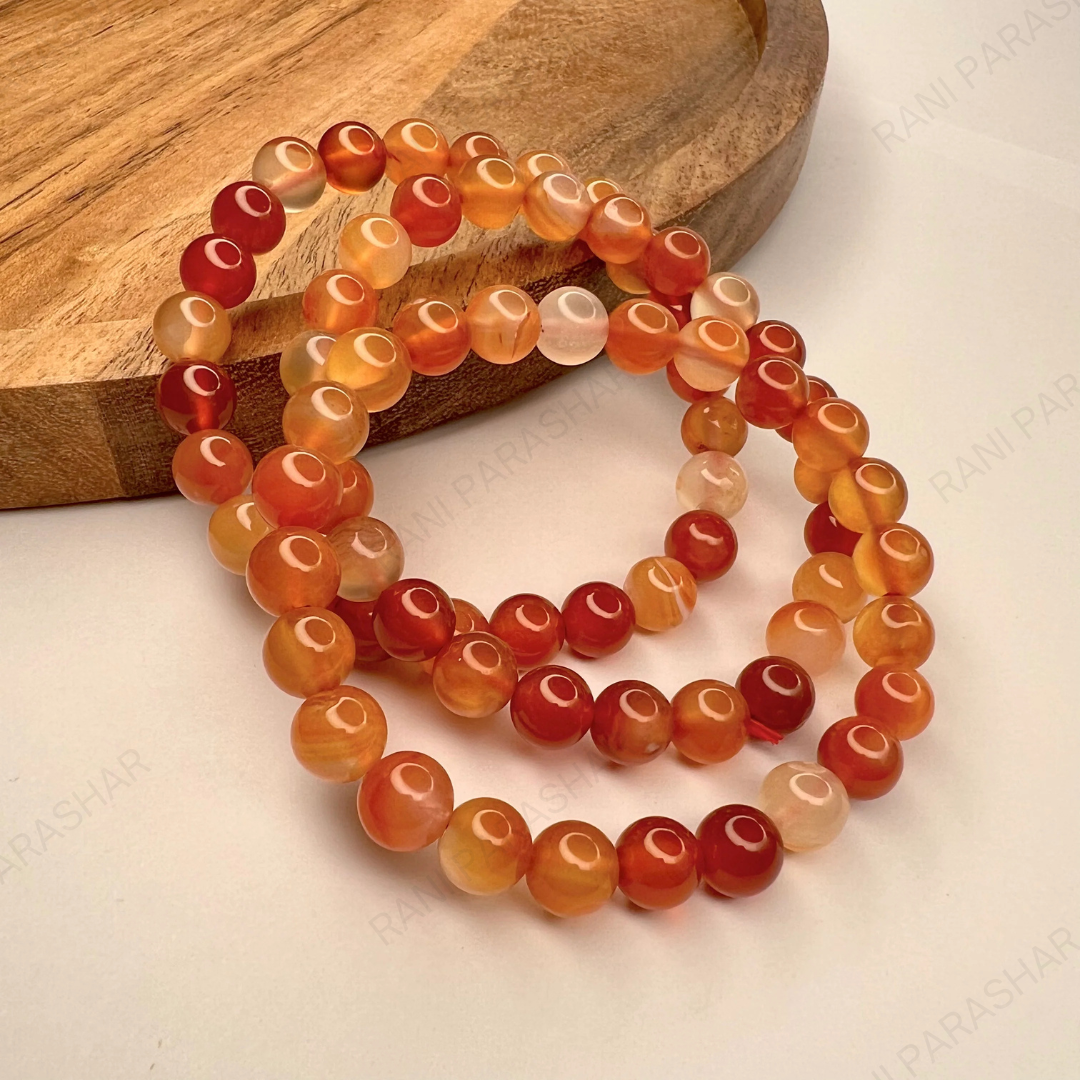 Carnelian Crystal Bracelet
